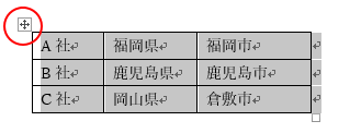 セルは活かしたまま罫線だけを非表示にできる 罫線なし は便利 Word 13 初心者のためのoffice講座