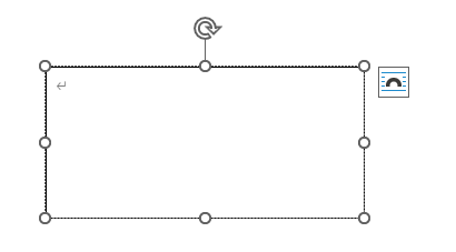 Wordでドラッグで描画してテキストボックス