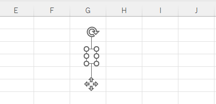 Excelでクリックで挿入したテキストボックス