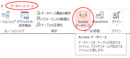 Accessデータベース
