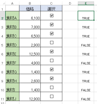 チェックボックスを使って自動集計 Excel 13 初心者のためのoffice講座